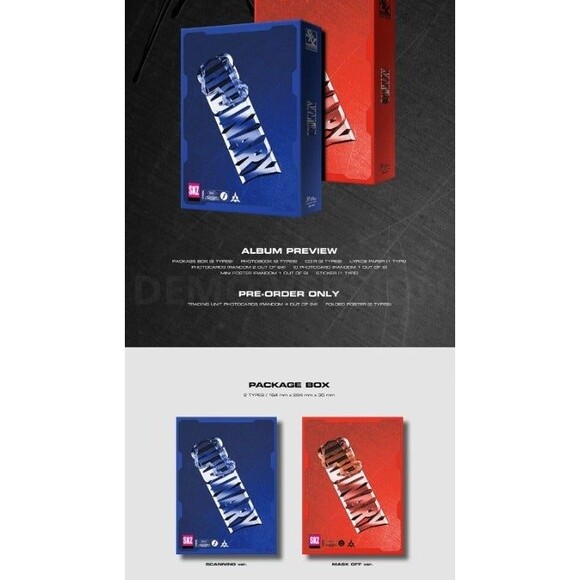 KPOP-Stray Kids Ordinary Scanning Version Album Box Set- NEW - Picture 5 of 8